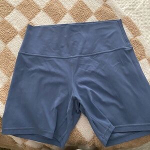 Women’s blue biker shorts